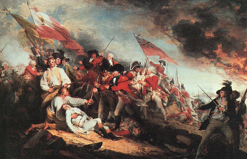 John Trumbull The Death of General Warren at the Battle of Bunker Hill on 17 June 1775 France oil painting art